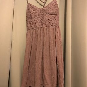 M American eagle mauve dress